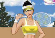 Dress Up Tennis Girl Game