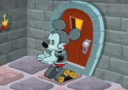 Mikey Mouse In Castle